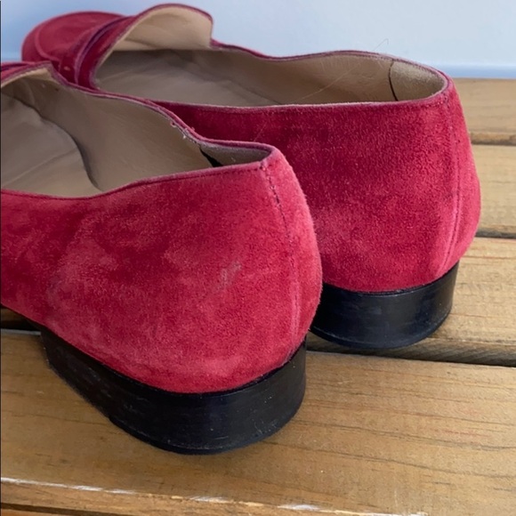Cole Haan City Red Suede Loafer 6.5 - Picture 5 of 5